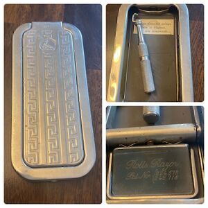 1927 -Antique Rolls Safety Razor -Made in England